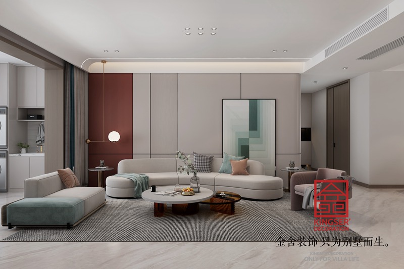 维多利亚175㎡现代简约风格装修效果图