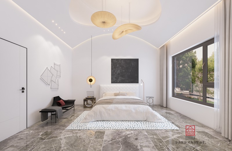 荣盛御府440平米现代风格别墅装修设计