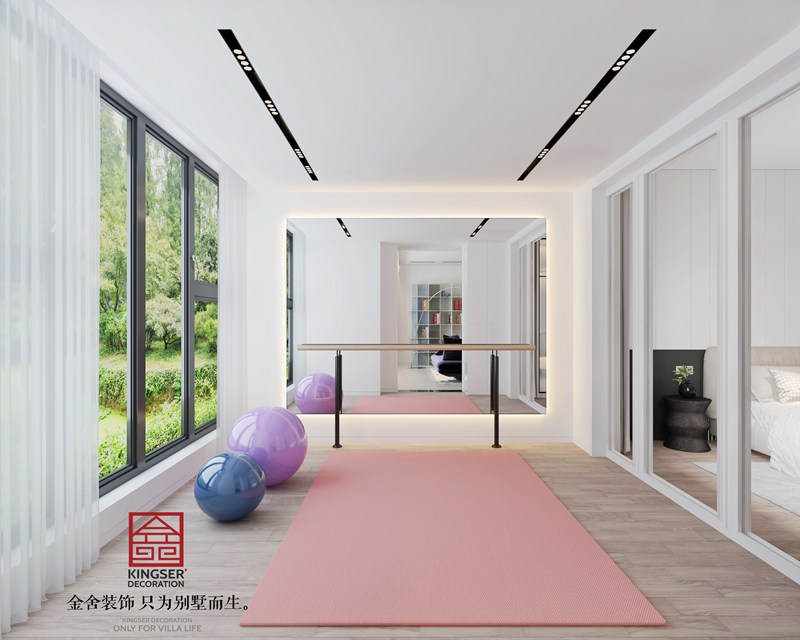 恒大华府极简主义别墅装修设计