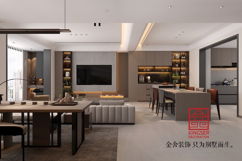 石家庄秀水名邸跃层装修效果图