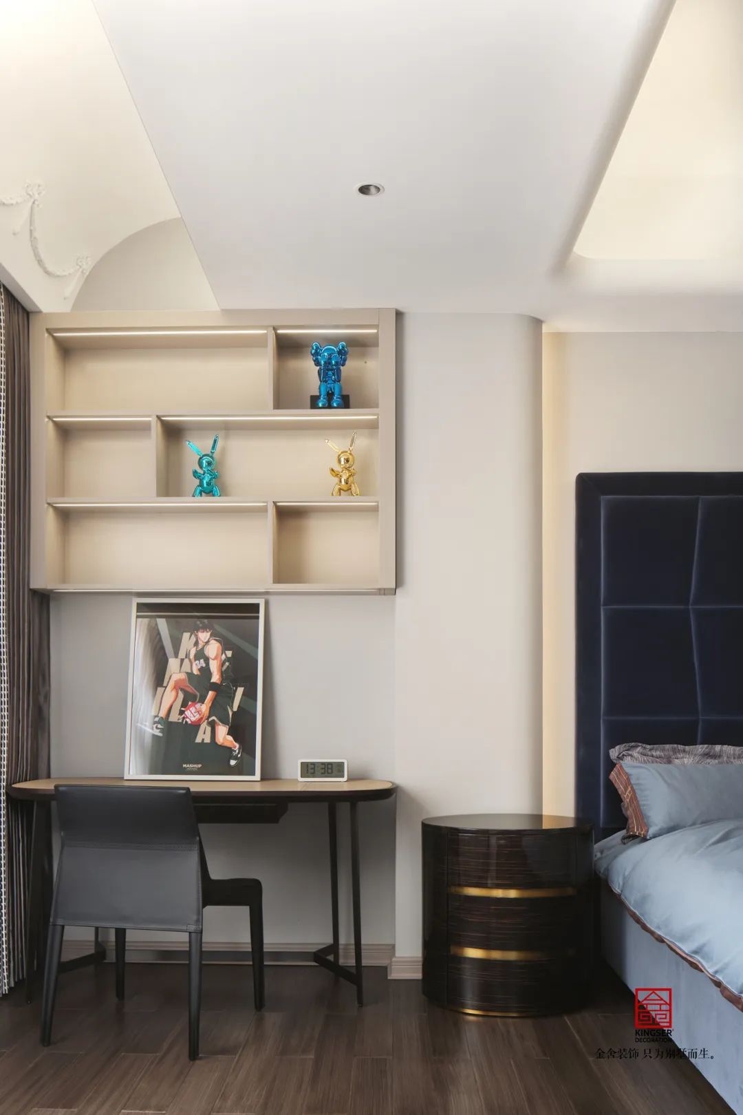 原河名墅500㎡法式风格装修实景图