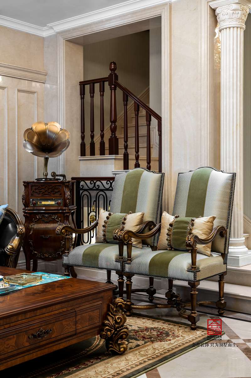 鑫界王府500平别墅装修实景图