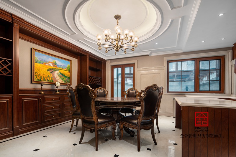 鑫界王府500平别墅装修实景图