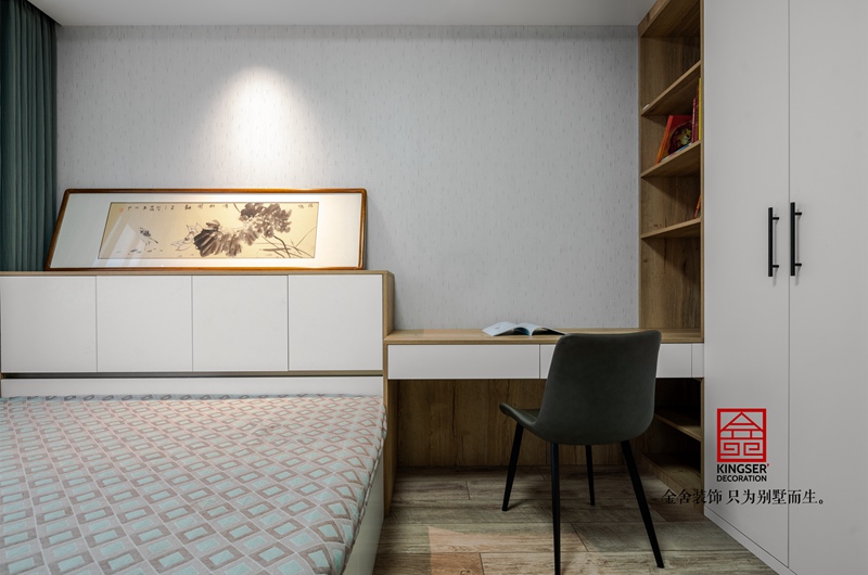 龙湖天宸原著新中式风格装修实景图