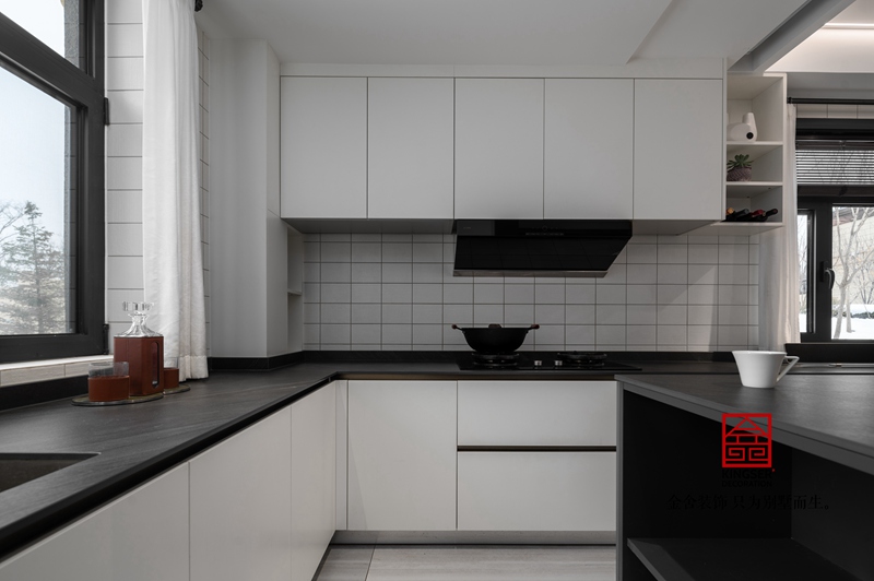 龙湖天宸原著新中式风格装修实景图