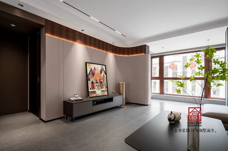 中冶德贤华府170㎡现代轻奢装修实景图