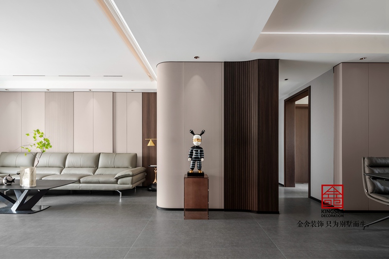 中冶德贤华府170㎡现代轻奢装修实景图