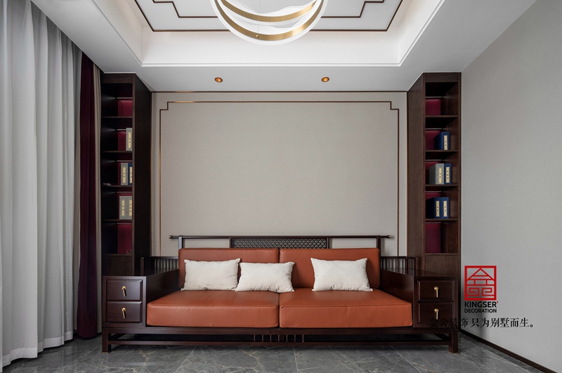 衡水嘉和国际售楼部二楼中式会所实景图