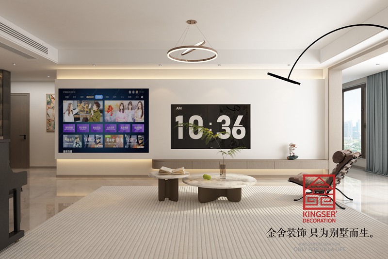 林荫大院160平现代简约风格装修设计