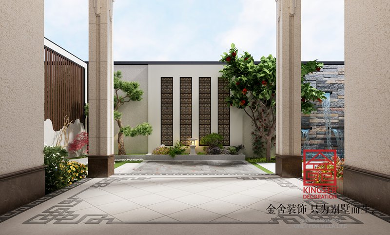别墅庭院装修设计