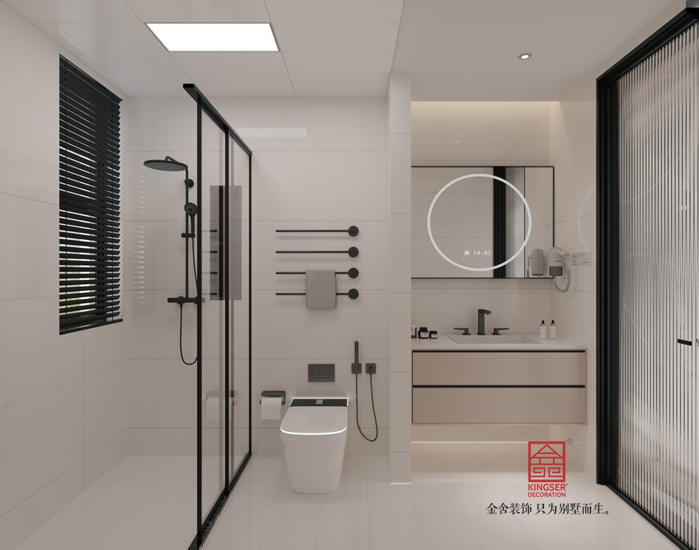 高新苑193平米现代简约风格装修-卫生间