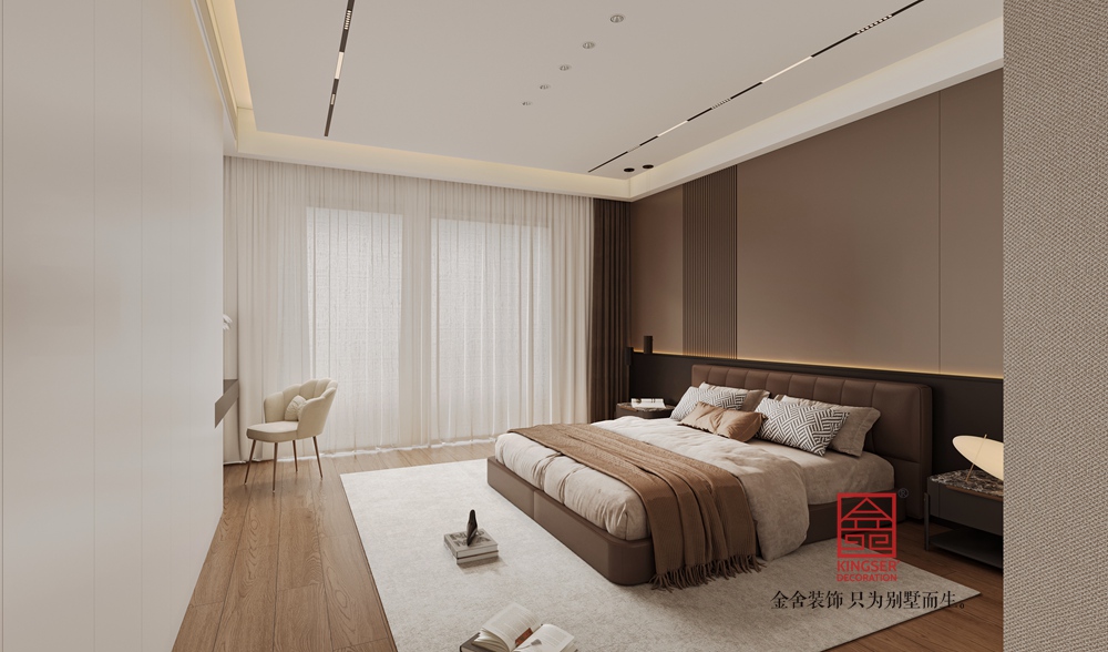 高新苑269平米现代雅奢-卧室